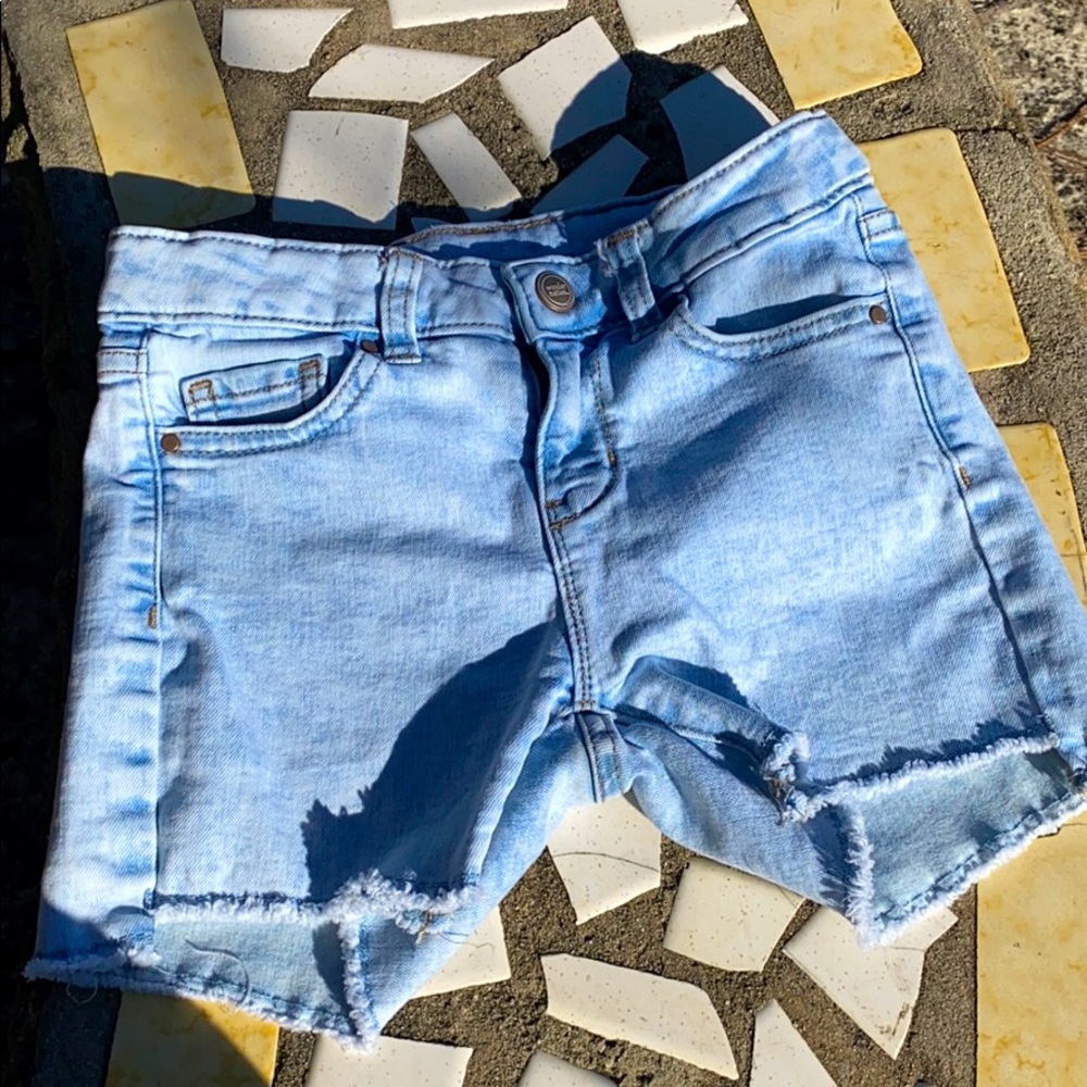Denim kid shorts